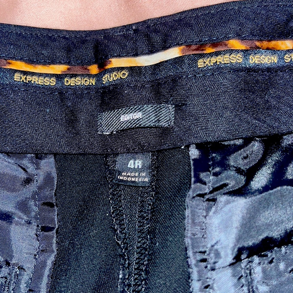 Express Work pants. Size 4R.